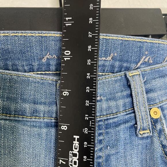 7 for all Mankind Womens Jeans Size 25 Josefina Medium Wash Skinny Leg Jeans - Picture 5 of 16